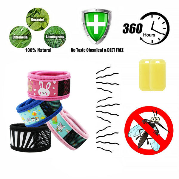 Eco-Friendly Mosquito Repellent Bracelets