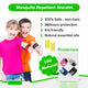 Eco-Friendly Mosquito Repellent Bracelets for Kids and Adults, 2-Pack