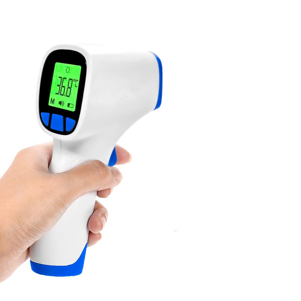 Hand holding Premium Digital Professional Infrared Thermometer