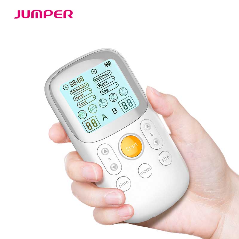 Jumper Tens Machine Product Image held in a persons hand