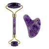 Amethyst face roller and Gua Sha set